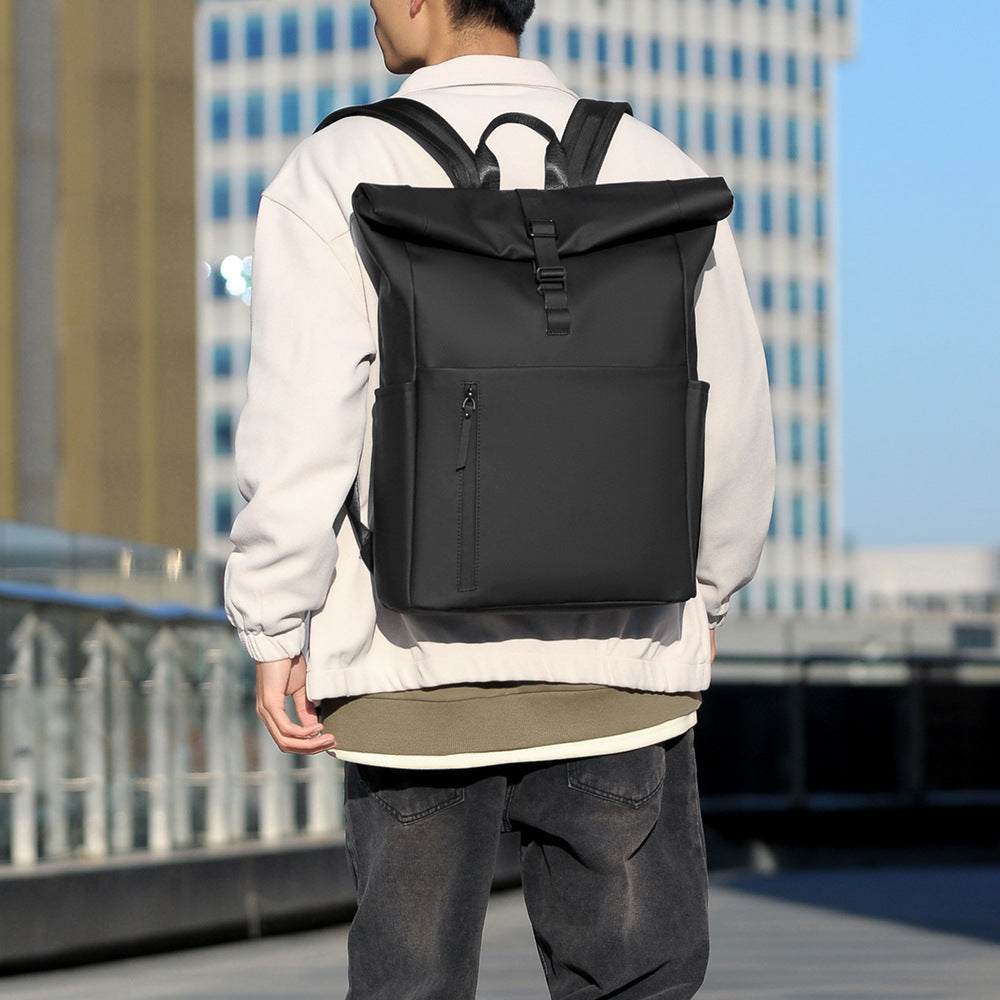 Water-Resistant Nylon Backpack